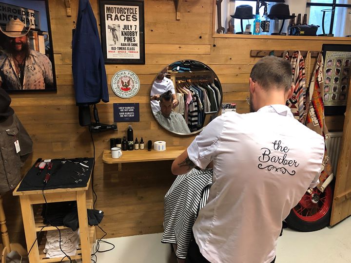 The Barber at HepCat Store