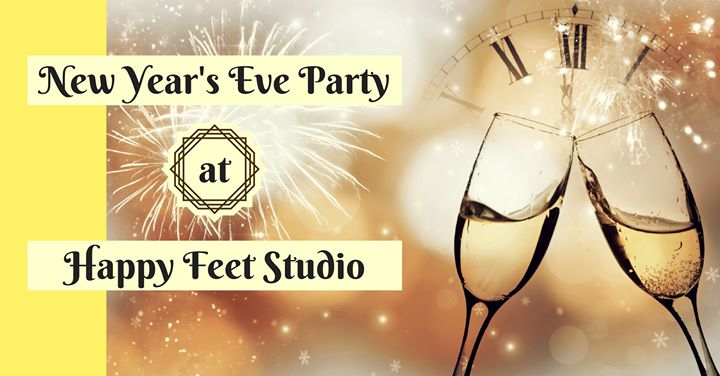 New Year’s Eve party at Happy Feet Studio