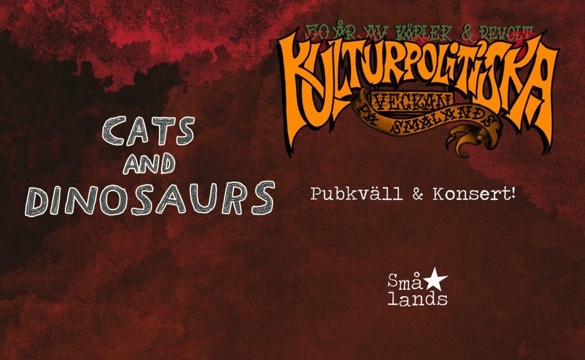 CATS AND DINOSAURS // LINDY HOP WORKSHOP WITH HEPTOWN // KONSERT & PUB // KPV 2022