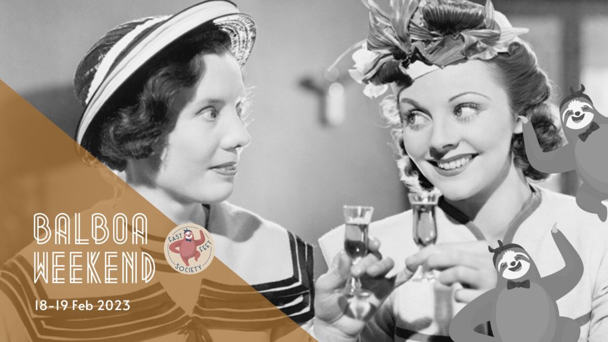 Sunday Tea Dance 19/2 Balboa Booster Weekend Edition